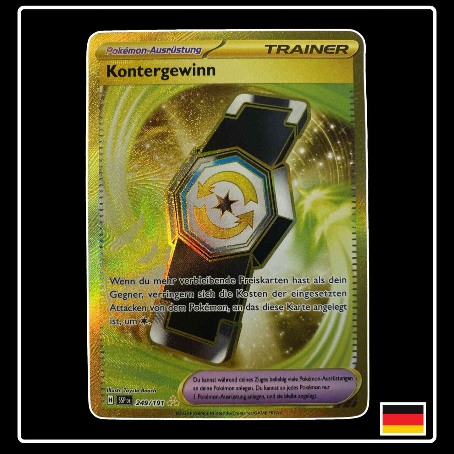 Kontergewinn Hyper Rare 249/191 Stürmische Funken