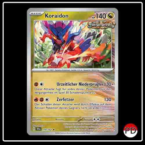 Koraidon 119/162 Pokemon Gewalten der Zeit