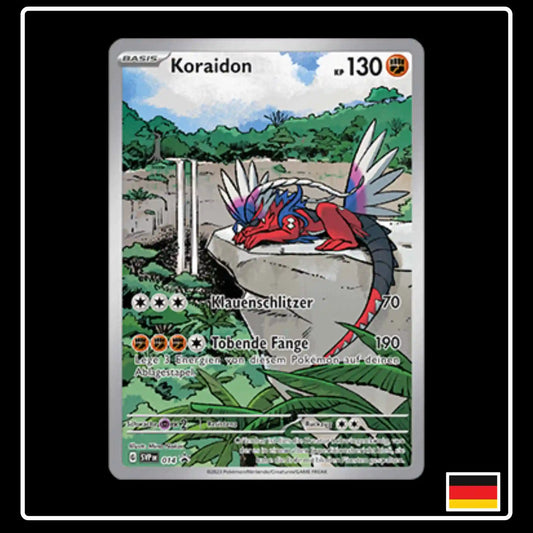 Koraidon Illustration Rare SVP DE 014 Pokemon Black Star Promo
