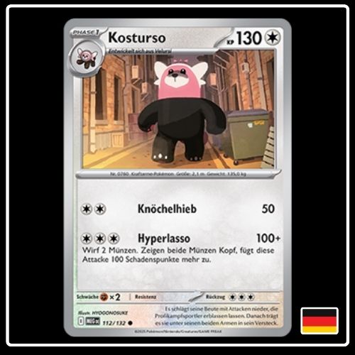 Kosturso 112/132 Pokemon Mega Entwicklung