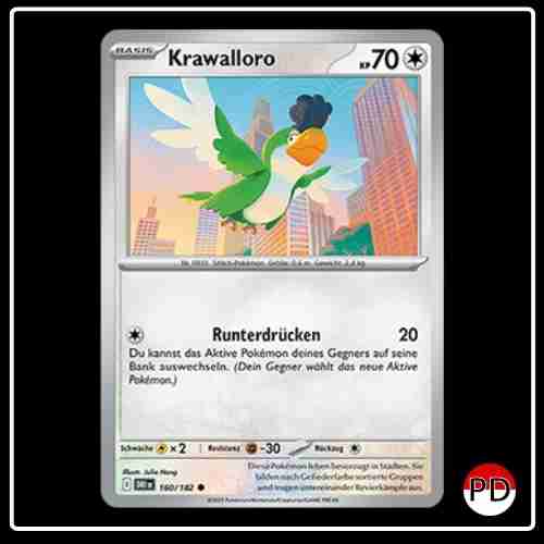 Krawalloro 160/182 Pokemon Ewige Rivalen