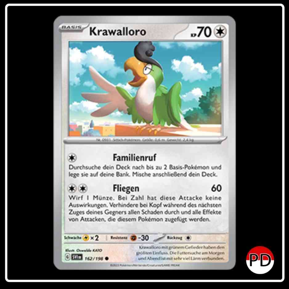 Krawalloro 162/198 Pokemon