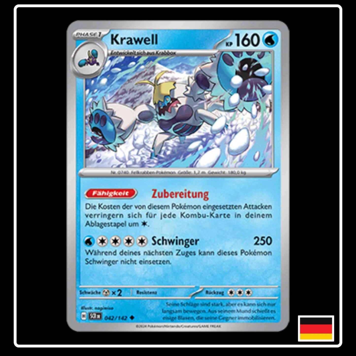Krawell 042/142 Pokemon Stellarkrone