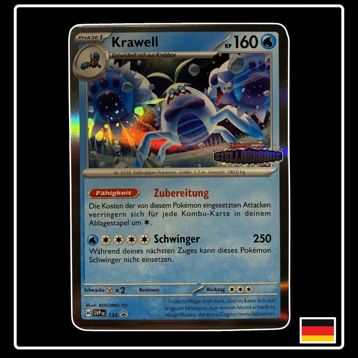 Krawell Black Star Promo Stellarkrone SVP DE 134