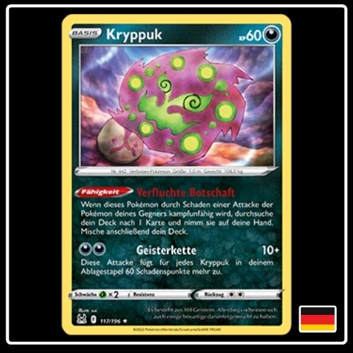 Kryppuk 117/196 Pokemon Verlorener Ursprung