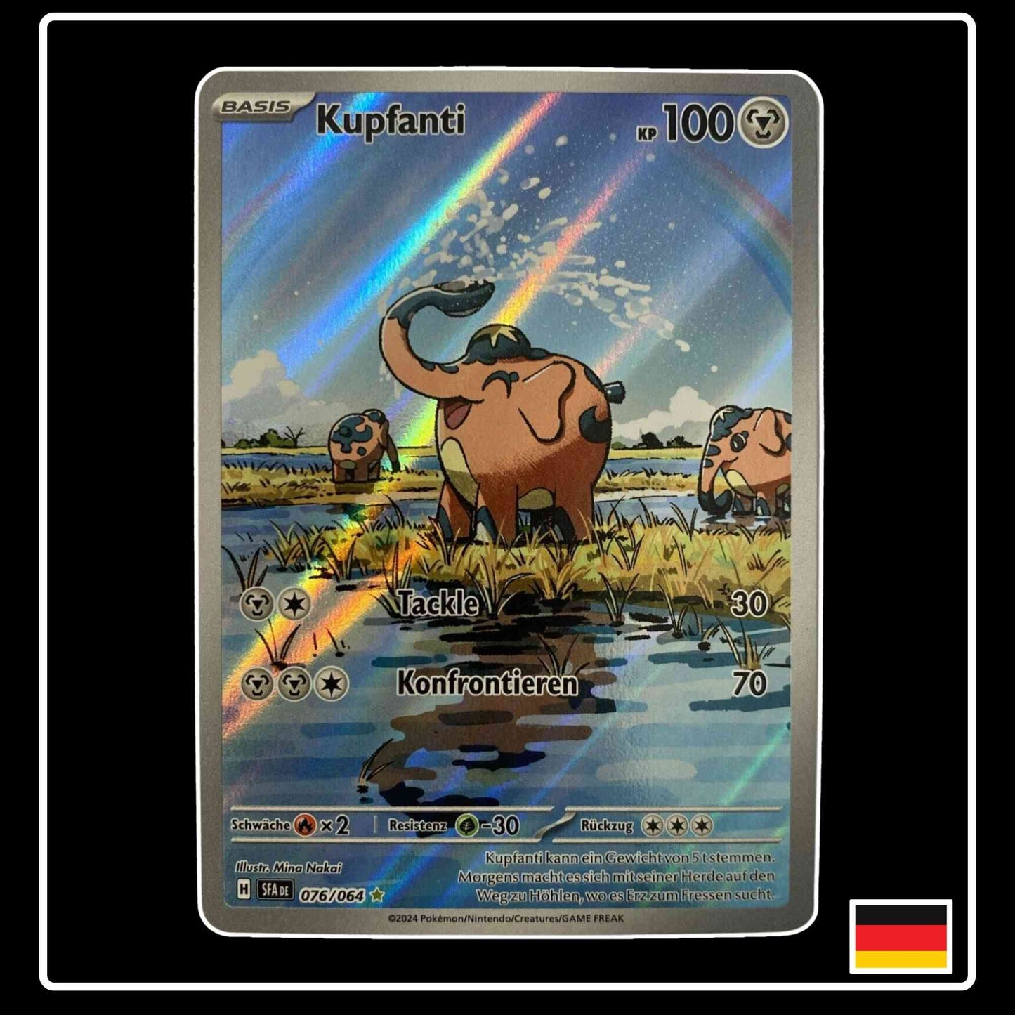 Kupfanti Illustration Rare 076/064 Pokemon Nebel der Sagen