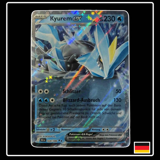 Kyurem ex 028/086 Pokemon Schwarze Blitze