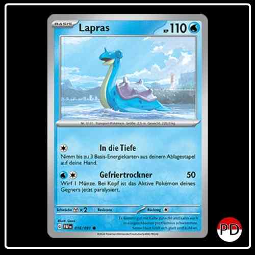 Lapras 016/091 Pokemon Paldeas Schicksale
