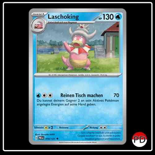 Laschoking 019/131 Pokemon Prismatische Entwicklungen