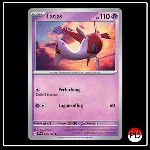 Latias 067/162 Pokemon Gewalten der Zeit