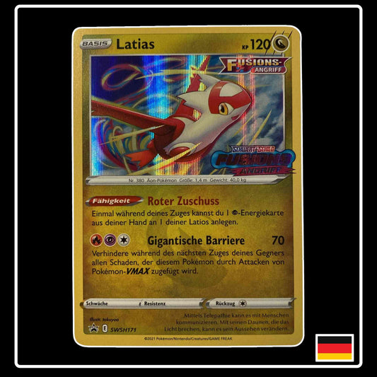 Latias SWSH171 Pokemon Black Star Promo Fusionsangriff