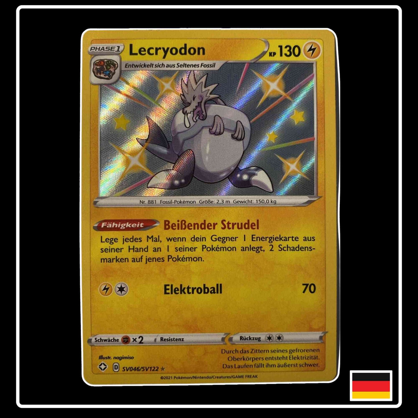 Lecryodon Shiny Deutsch SV046/SV122 Glänzendes Schicksal