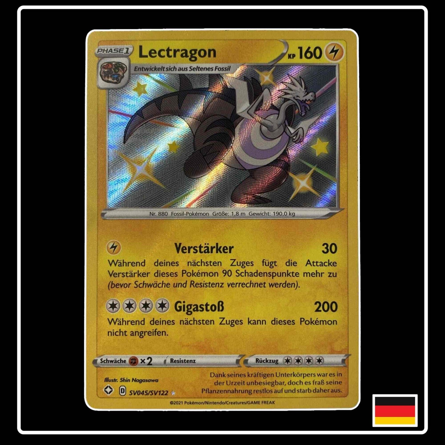 Lectragon Pokemon Schwert & Schild Glänzendes Schicksal