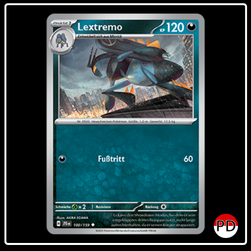 Lextremo 100/159 Pokemon Reisegefährten