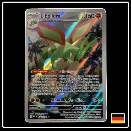 Libelldra Illustration Rare 101/094 Pokemon Fatale Flammen