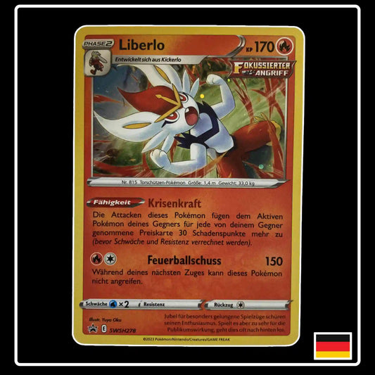 Liberlo HOLO SWSH278 Pokemon Black Star Promo