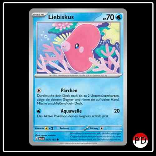 Liebiskus 047/193 Pokemon Entwicklungen in Paldea