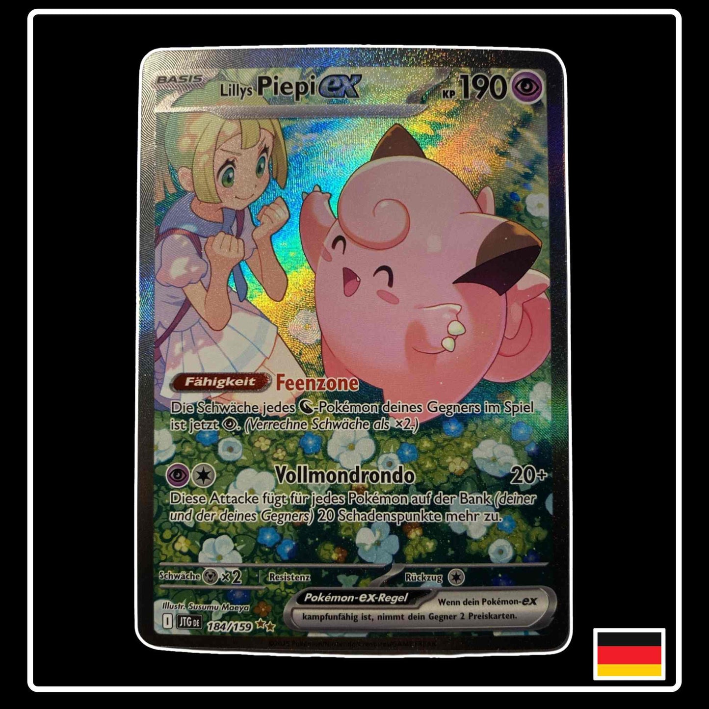 Lillys Piepi ex SIR 184/159 Pokemon Reisegefährten