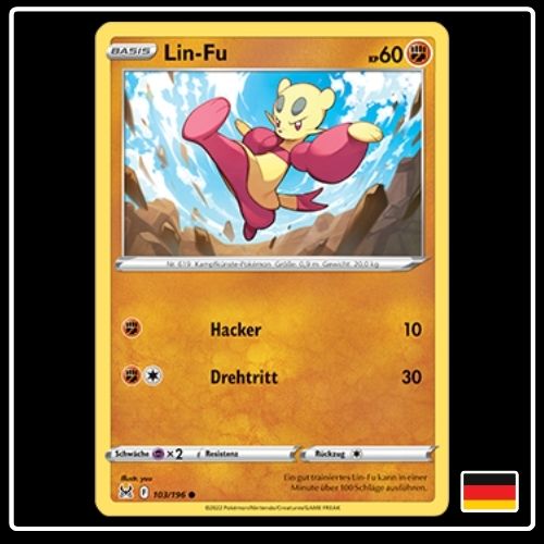 Lin-Fu 103/196 Pokemon Verlorener Ursprung