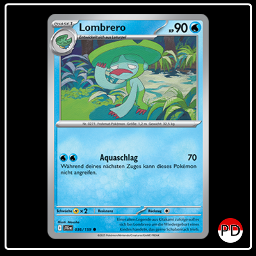 Lombrero 036/159 Pokemon Reisegefährten