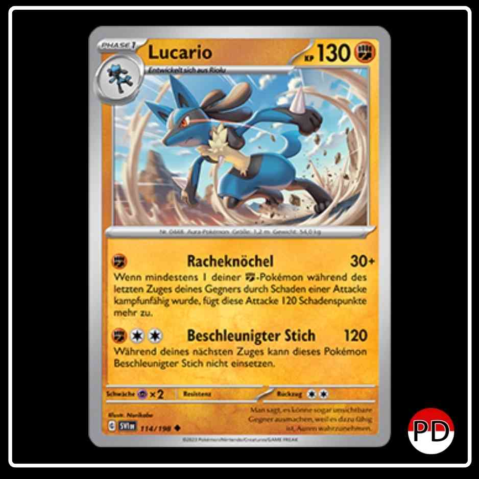 Lucario 114/198 Pokemon