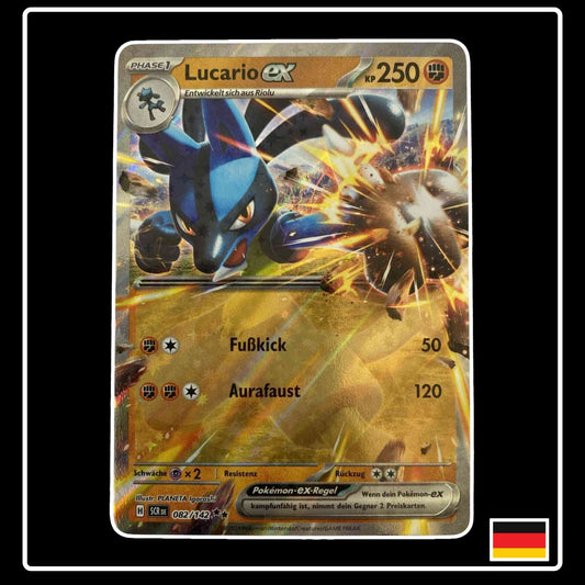 Lucario ex 082/142 Pokemon Stellarkrone