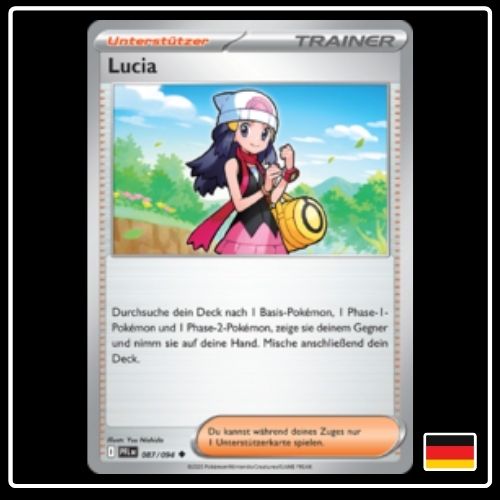 Lucia 087/094 Pokemon Fatale Flammen