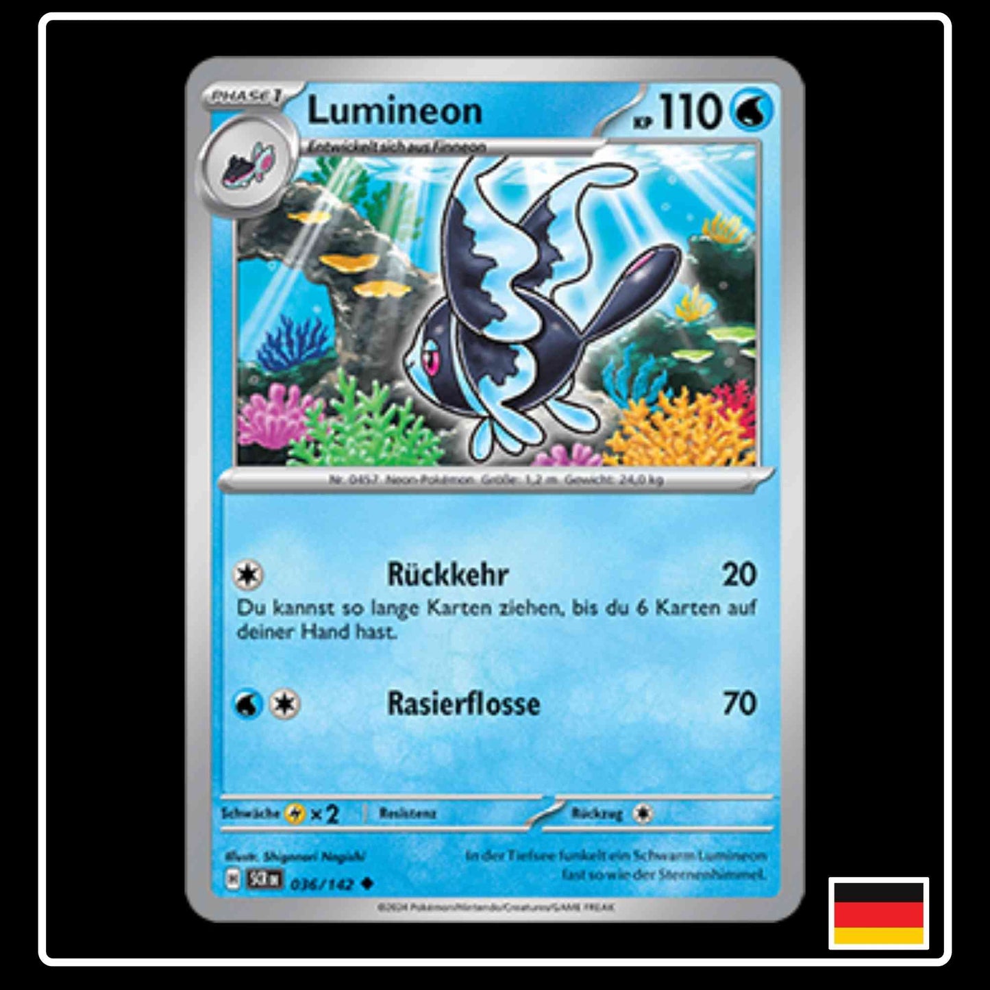 Lumineon 036/142 Pokemon Stellarkrone