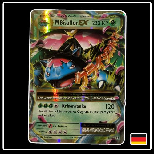 M Bisaflor EX 2/108 Pokemon XY EvolutioN