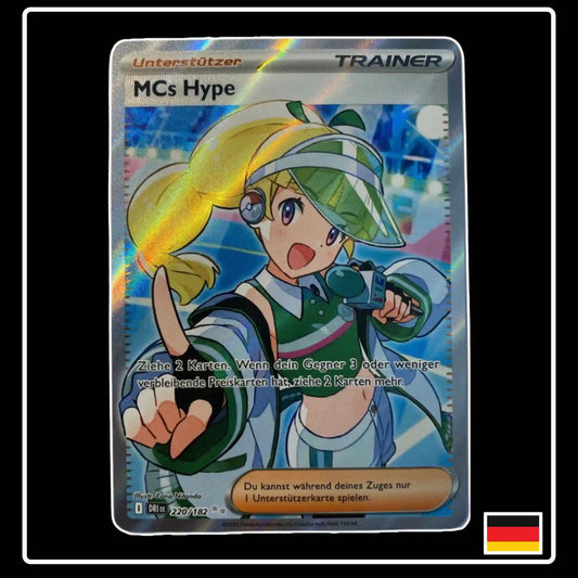 MCs Hype Full Art 220/182 Pokemon Ewige Rivalen