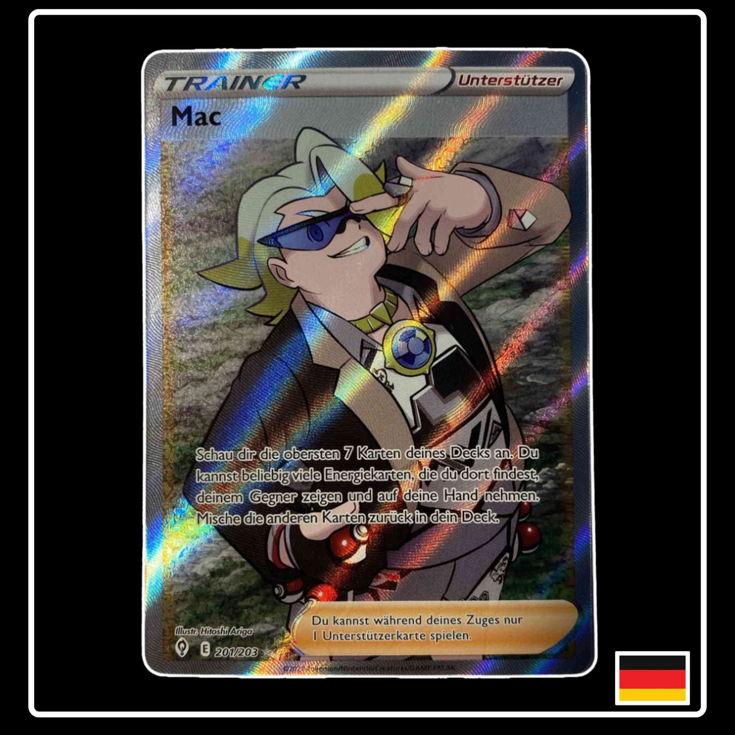Mac Full Art 201/203 Pokemon Drachenwandel