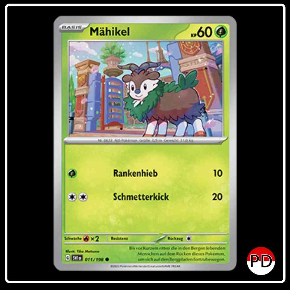 Mähikel 011/198 Pokemon