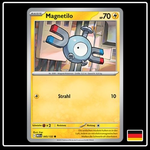 Magnetilo 045/132 Pokemon Mega Entwicklung
