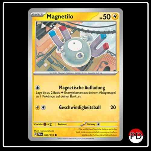 Magnetilo 065/193 Pokemon Entwicklungen in Paldea