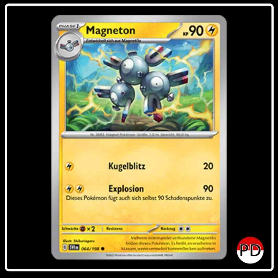 Magneton 064/198 Pokemon Karmesin & Purpur