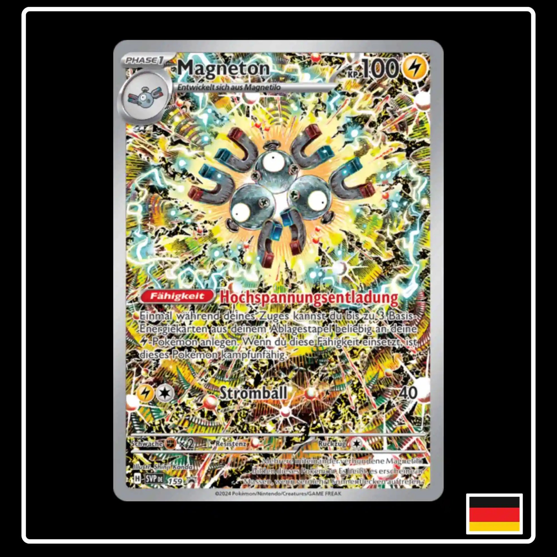 Magneton Illustration Rare SVP DE 159 Pokemon