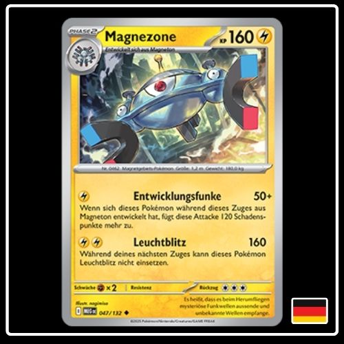 Magnezone 047/132 Pokemon Mega Entwicklung