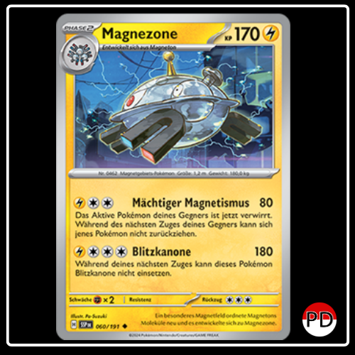 Magnezone 060/191 Pokemon Stürmische Funken