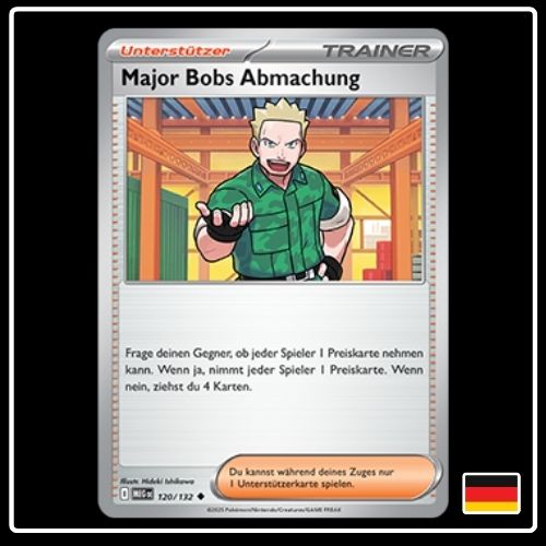 Major Bobs Abmachung 120/132 Pokemon Mega Entwicklung