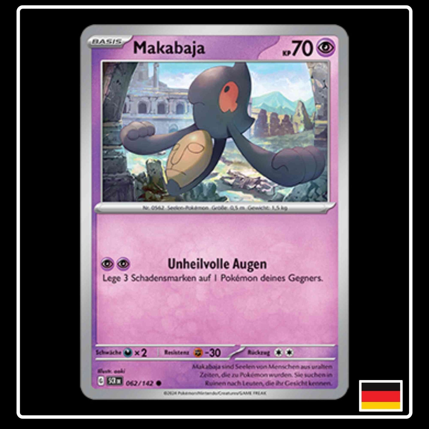 Makabaja 062/142 Pokemon Stellarkrone