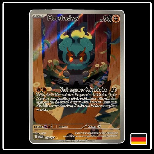 Marshadow Illustration Rare 146/132 Pokemon Mega Entwicklung