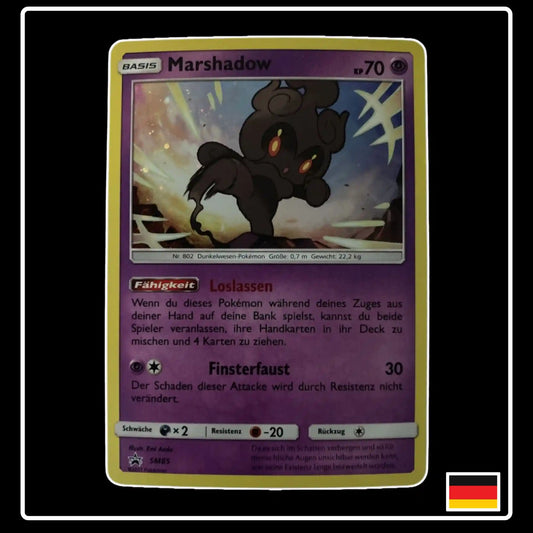 Marshadow HOLO SM85 Pokemon SM Black Star Promo