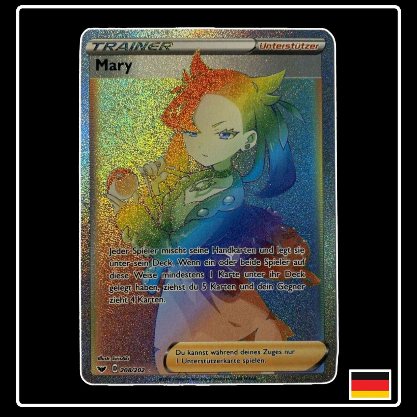 Mary Rainbow 208/202 Pokemon