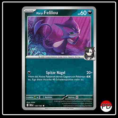 Marys Felilou 130/182 Pokemon Ewige Rivalen