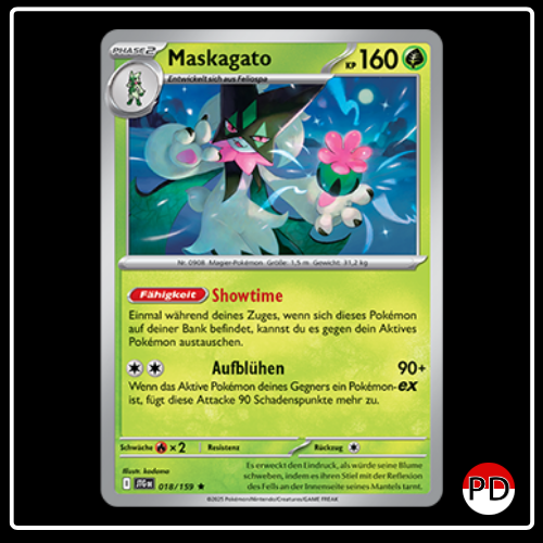 Maskagato 018/159 Pokemon Reisegefährten