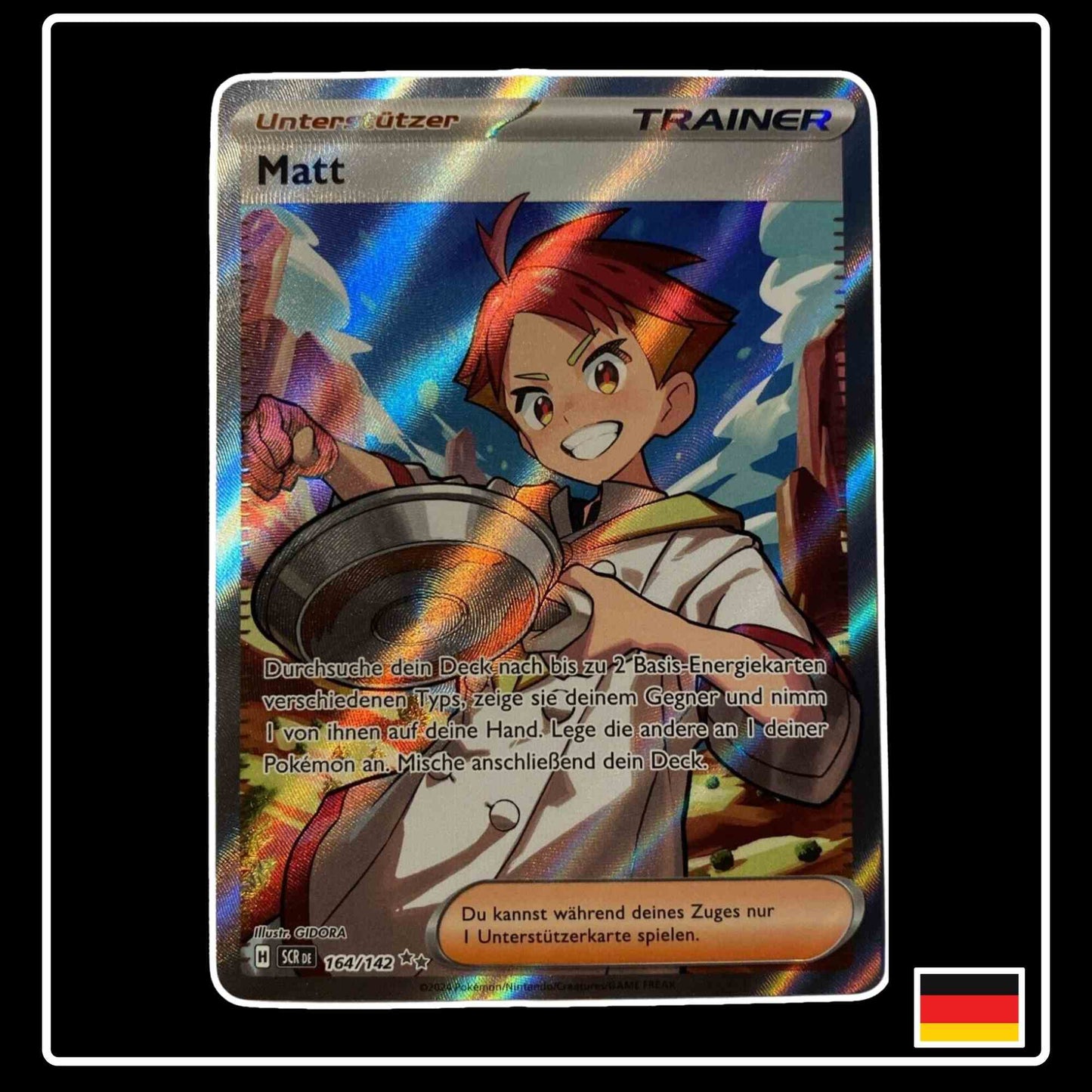 Matt Trainer 164/142 Pokemon Stellarkrone
