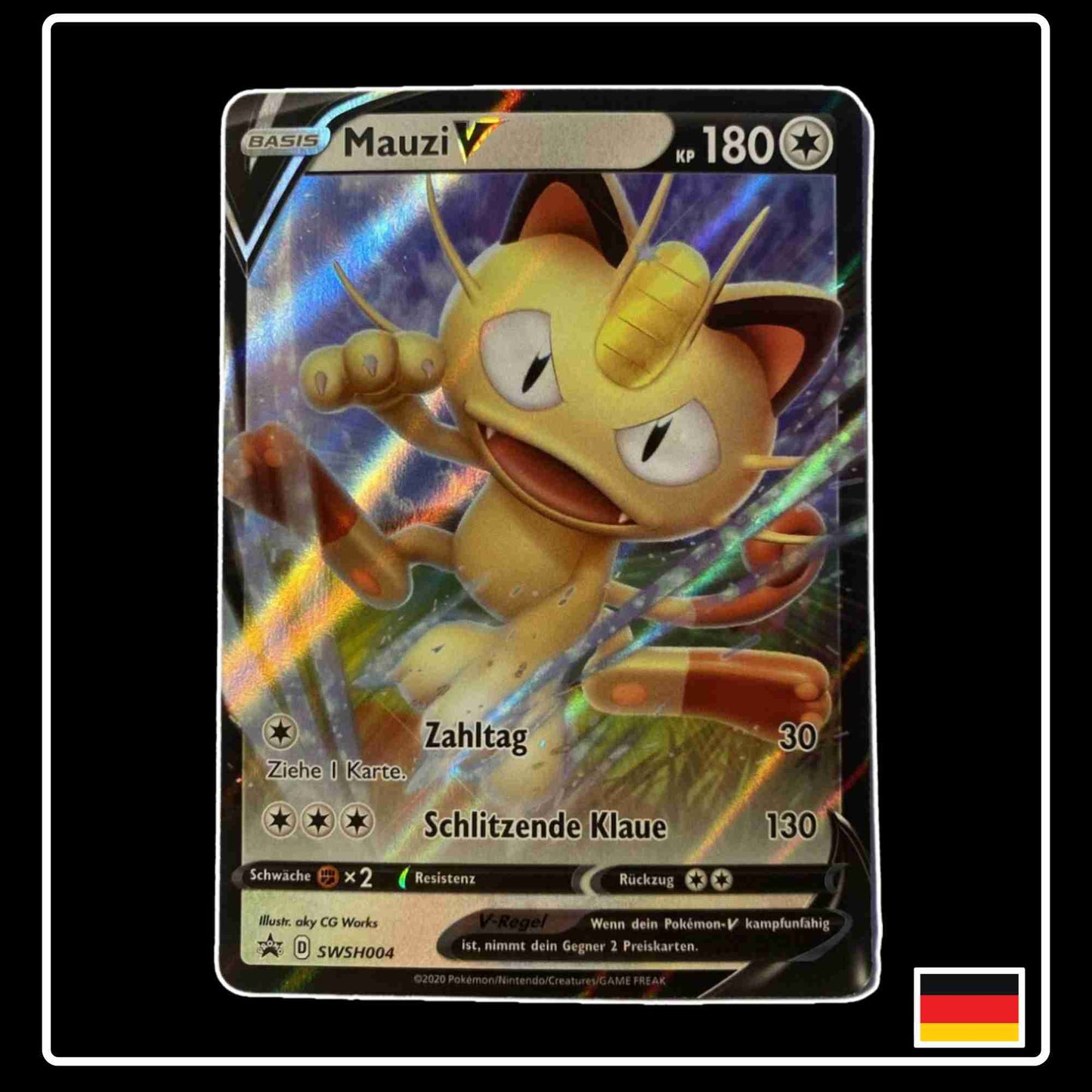Mauzi V Promo Pokemon Karte SWSH004 günstig kaufen. Über 50.000 positive Verkäufe und riesen Pokemon Einzelkarten Auswahl!