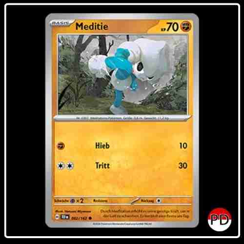 Meditie 082/162 Pokemon Gewalten der Zeit