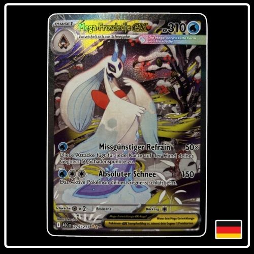 Mega-Frosdedje ex SIR 275/217 Pokemon Erhabene Helden