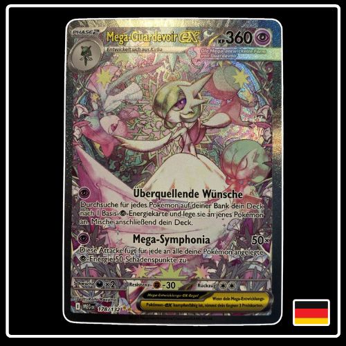 Mega Guardevoir ex SIR 178/132 Pokemon Mega Entwicklung